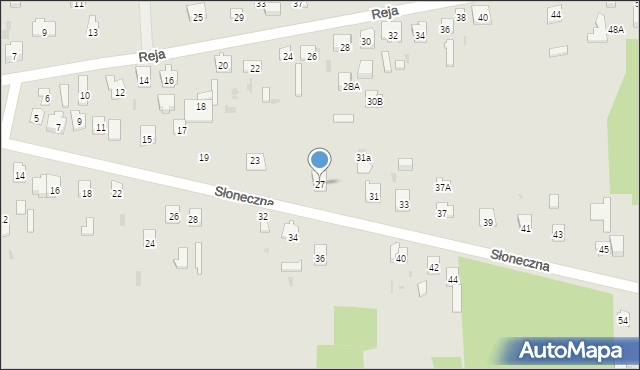 Skarżysko-Kamienna, Słoneczna, 27, mapa Skarżysko-Kamienna