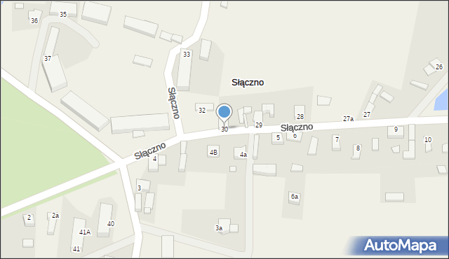 Słączno, Słączno, 30, mapa Słączno