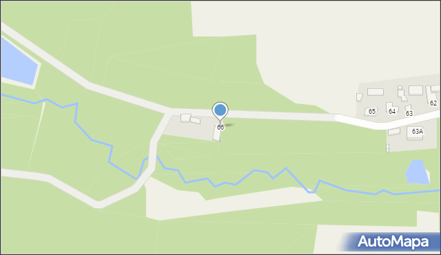 Śladków Mały, Śladków Mały, 66, mapa Śladków Mały