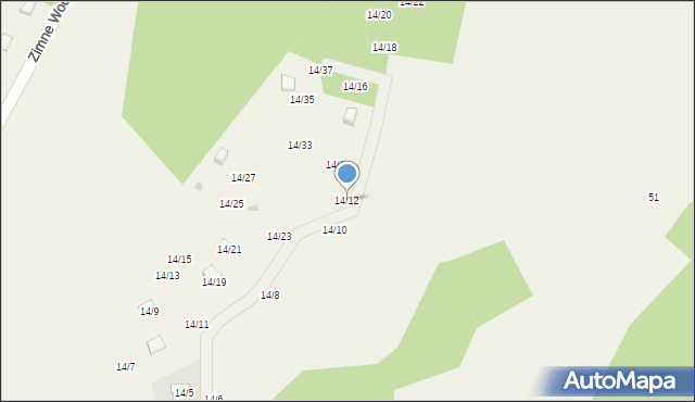 Ślądkowice, Ślądkowice, 14/12, mapa Ślądkowice