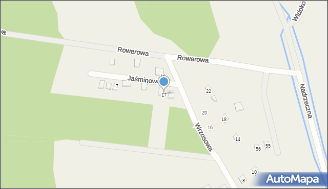 Słajszewo, Słajszewo, 41a, mapa Słajszewo