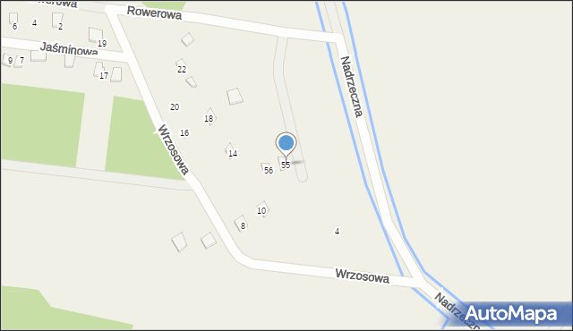 Słajszewo, Słajszewo, 55, mapa Słajszewo