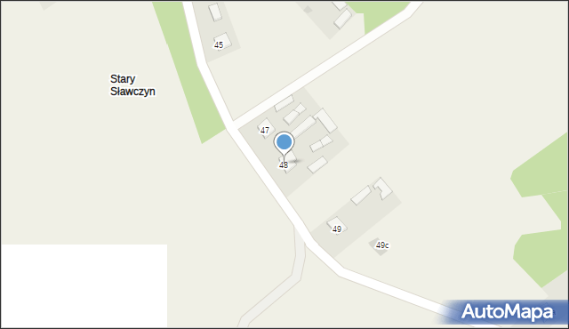 Sławczyn, Sławczyn, 48, mapa Sławczyn