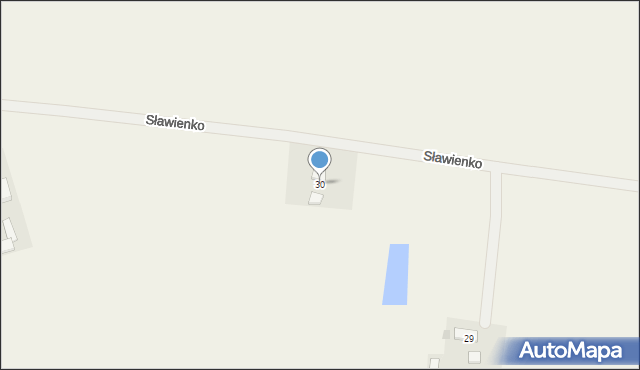 Sławienko, Sławienko, 30, mapa Sławienko