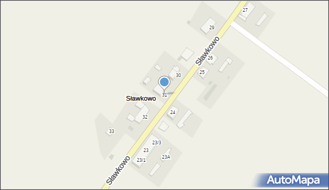 Sławkowo, Sławkowo, 31, mapa Sławkowo