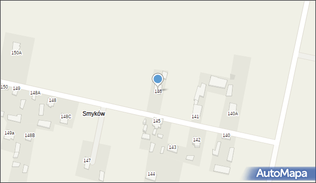 Sławno, Sławno, 146, mapa Sławno