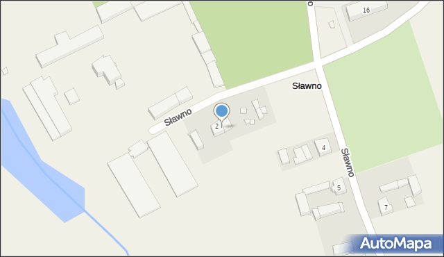 Sławno, Sławno, 3, mapa Sławno