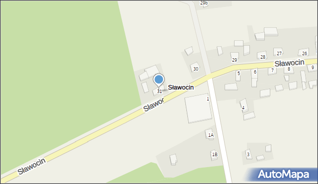 Sławocin, Sławocin, 31, mapa Sławocin