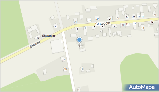 Sławocin, Sławocin, 4, mapa Sławocin