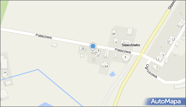 Sławutówko, Sławutówko, 8/4, mapa Sławutówko