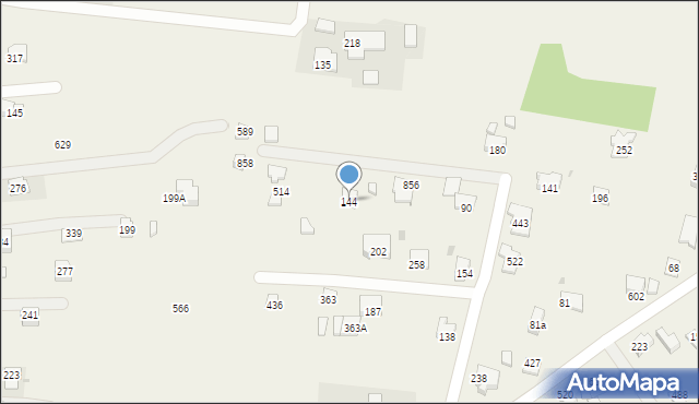 Śledziejowice, Śledziejowice, 144, mapa Śledziejowice