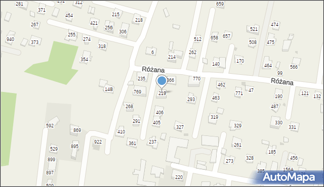 Śledziejowice, Śledziejowice, 219, mapa Śledziejowice