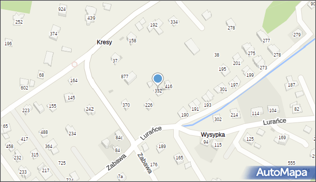 Śledziejowice, Śledziejowice, 332, mapa Śledziejowice