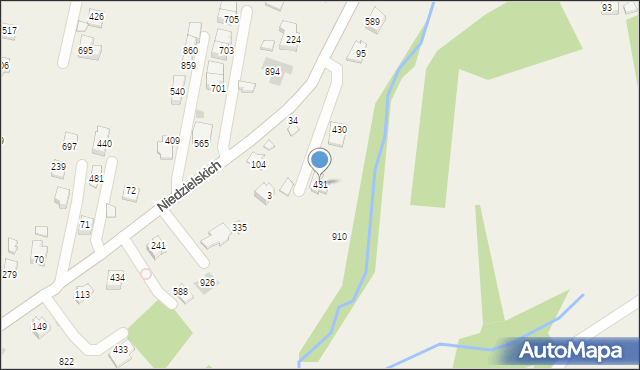 Śledziejowice, Śledziejowice, 431, mapa Śledziejowice