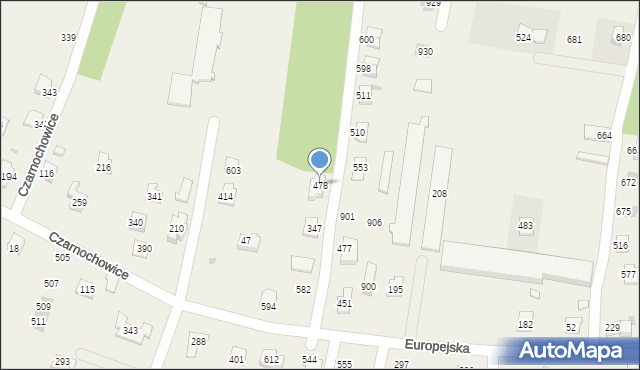 Śledziejowice, Śledziejowice, 478, mapa Śledziejowice