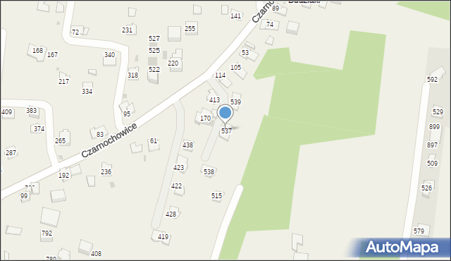 Śledziejowice, Śledziejowice, 537, mapa Śledziejowice