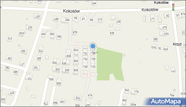 Śledziejowice, Śledziejowice, 736, mapa Śledziejowice