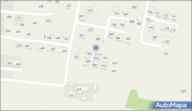 Śledziejowice, Śledziejowice, 811, mapa Śledziejowice