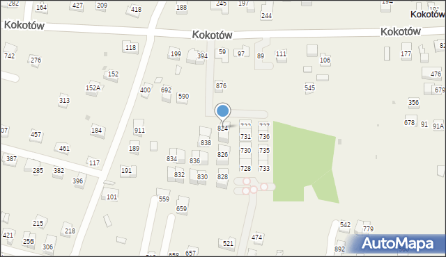 Śledziejowice, Śledziejowice, 824, mapa Śledziejowice