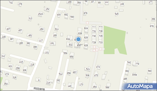 Śledziejowice, Śledziejowice, 830, mapa Śledziejowice