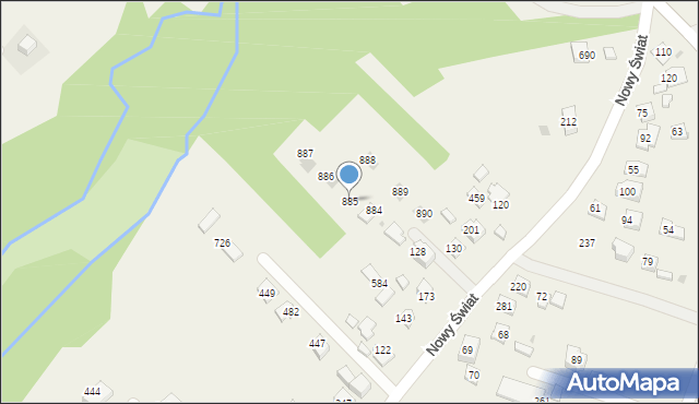 Śledziejowice, Śledziejowice, 885, mapa Śledziejowice