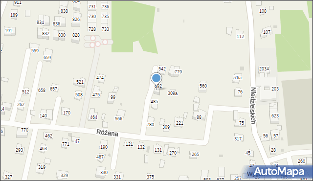 Śledziejowice, Śledziejowice, 891, mapa Śledziejowice