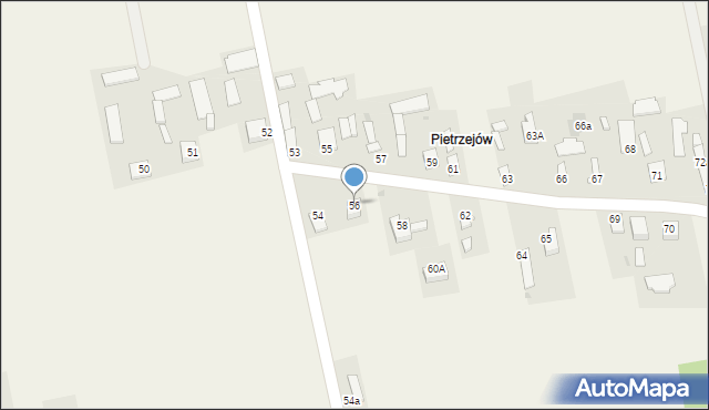 Ślepowron, Ślepowron, 56, mapa Ślepowron