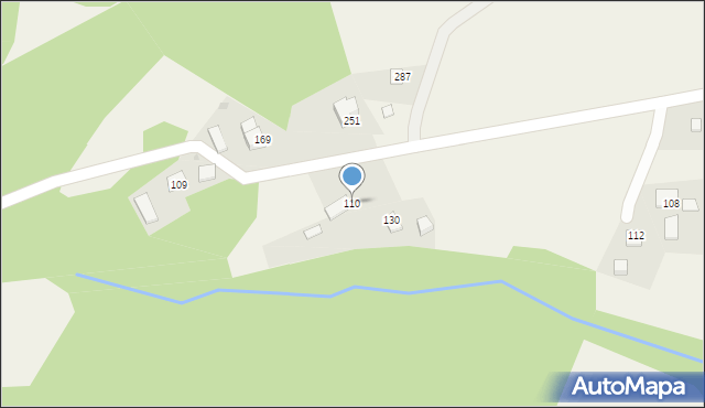 Śleszowice, Śleszowice, 110, mapa Śleszowice