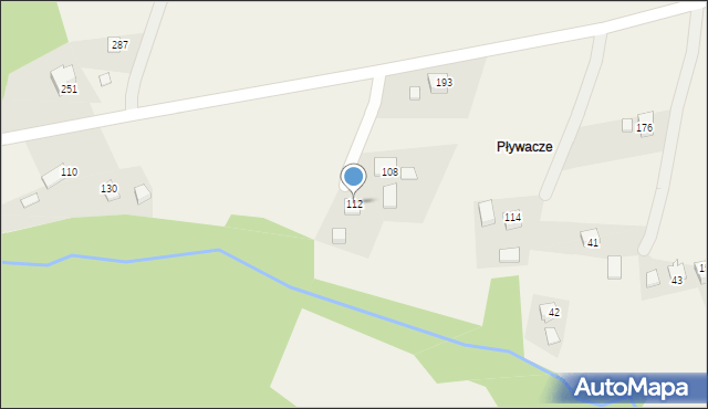 Śleszowice, Śleszowice, 112, mapa Śleszowice