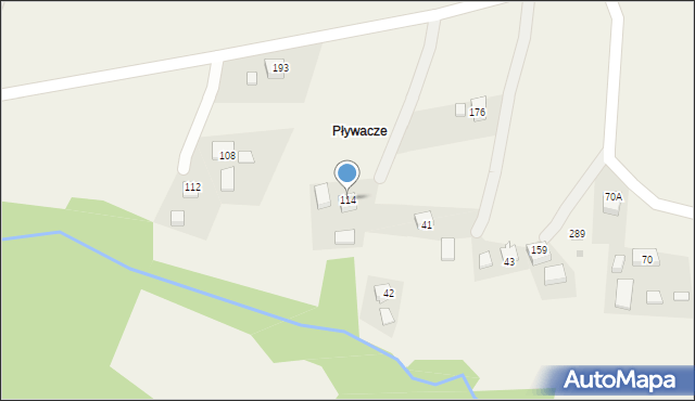 Śleszowice, Śleszowice, 114, mapa Śleszowice