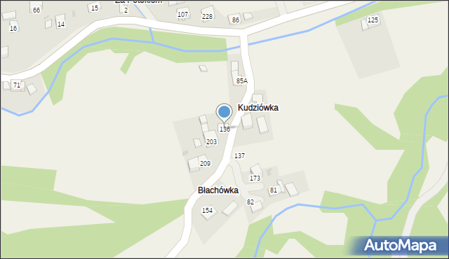 Śleszowice, Śleszowice, 136, mapa Śleszowice