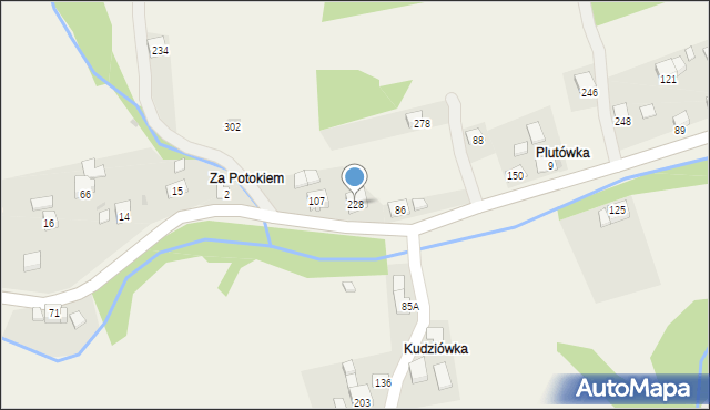 Śleszowice, Śleszowice, 228, mapa Śleszowice