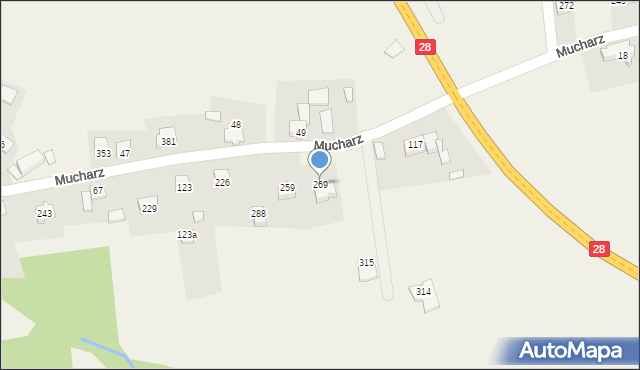 Śleszowice, Śleszowice, 269, mapa Śleszowice