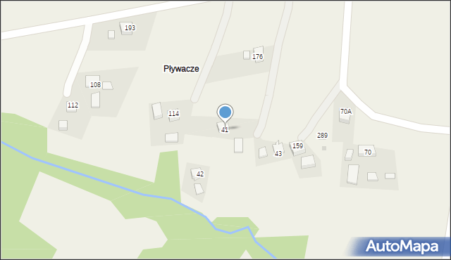 Śleszowice, Śleszowice, 41, mapa Śleszowice