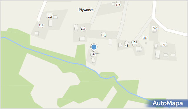 Śleszowice, Śleszowice, 42, mapa Śleszowice