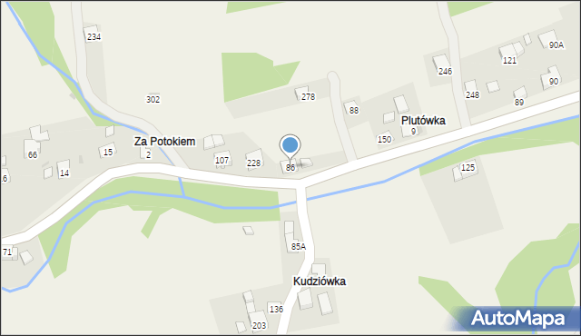 Śleszowice, Śleszowice, 86, mapa Śleszowice