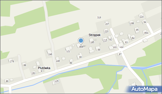 Śleszowice, Śleszowice, 90A, mapa Śleszowice