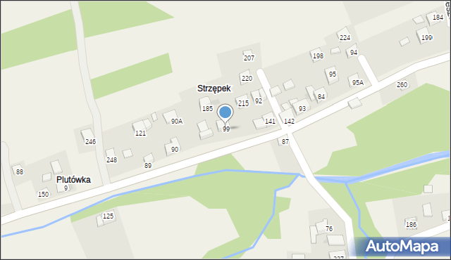 Śleszowice, Śleszowice, 99, mapa Śleszowice