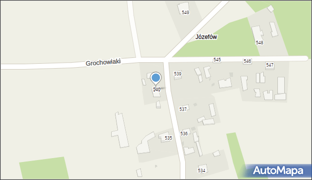 Ślęzaki, Ślęzaki, 540, mapa Ślęzaki