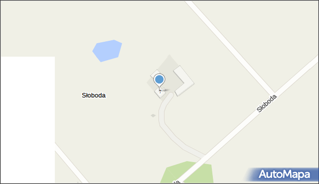 Słoboda, Słoboda, 7, mapa Słoboda