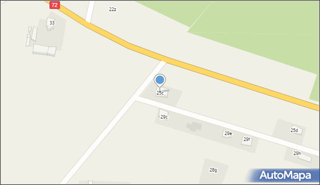 Słodków, Słodków, 25c, mapa Słodków
