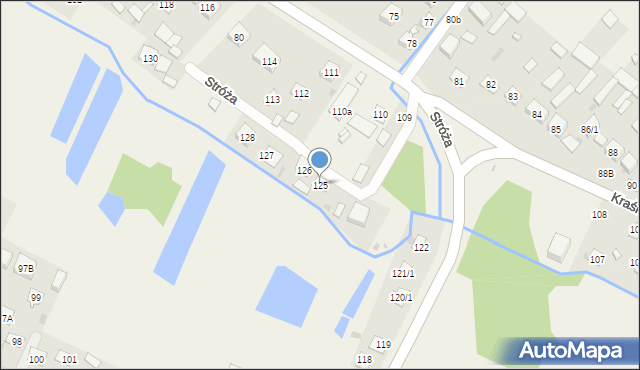 Słodków Pierwszy, Słodków Pierwszy, 125, mapa Słodków Pierwszy