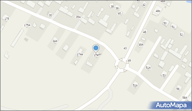 Słodków Pierwszy, Słodków Pierwszy, 174, mapa Słodków Pierwszy