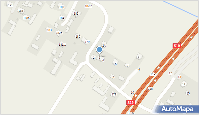 Słodków Pierwszy, Słodków Pierwszy, 3, mapa Słodków Pierwszy