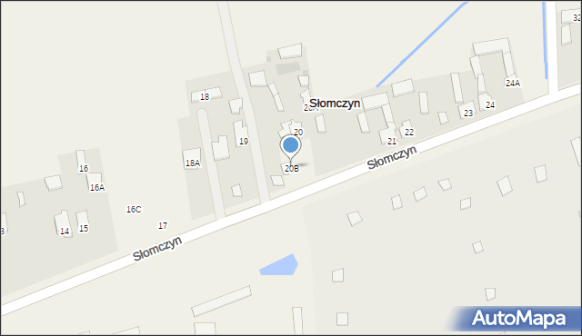 Słomczyn, Słomczyn, 20B, mapa Słomczyn