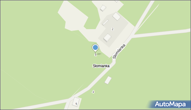 Słomianka, Słomianka, 3, mapa Słomianka