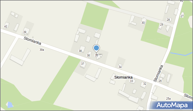 Słomianka, Słomianka, 35, mapa Słomianka
