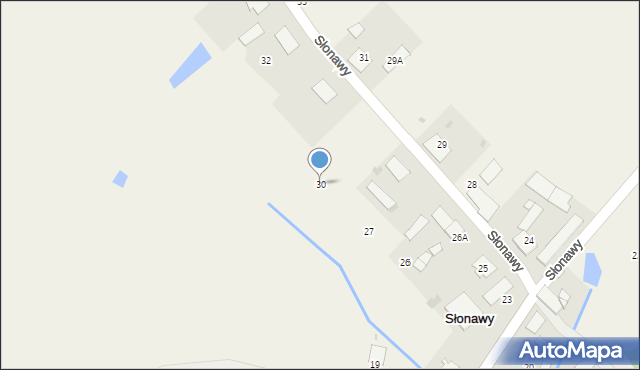 Słonawy, Słonawy, 30, mapa Słonawy