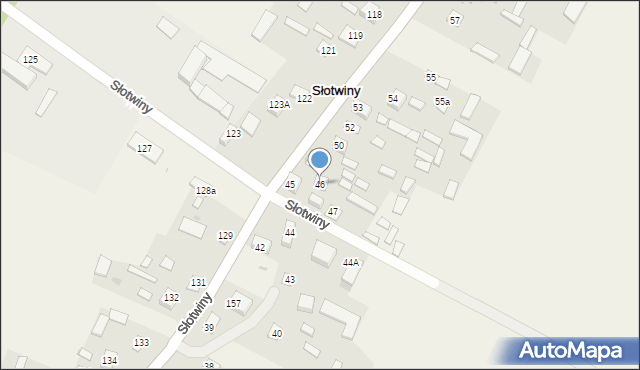 Słotwiny, Słotwiny, 46, mapa Słotwiny