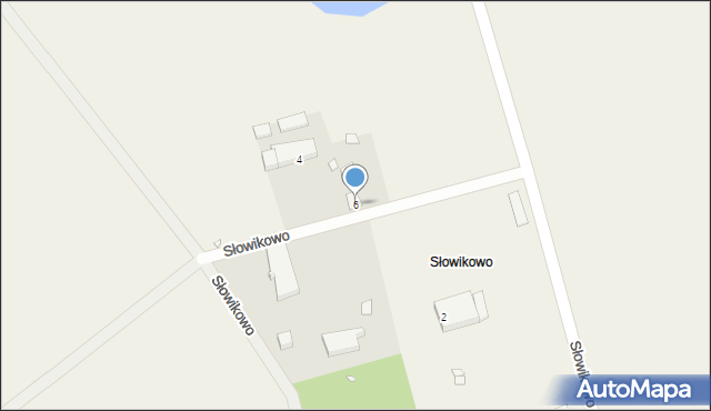 Słowikowo, Słowikowo, 6, mapa Słowikowo